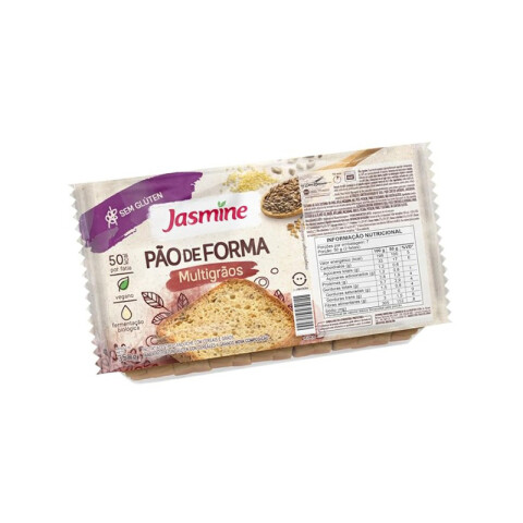 Pan Multigrano Sin Gluten Jasmine 350g Pan S/gluten Granos 350g