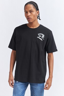 REMERA SURF NEGRO