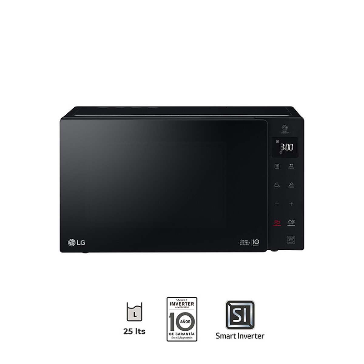Microondas LG MS2536GIS<br /> Inverter NeoChef 25 L - Negro 
