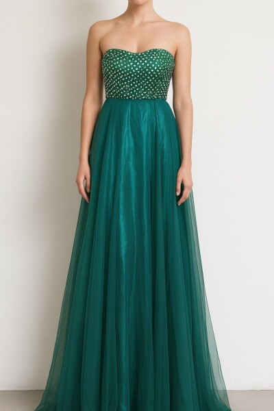 Vestido Zafira Petróleo