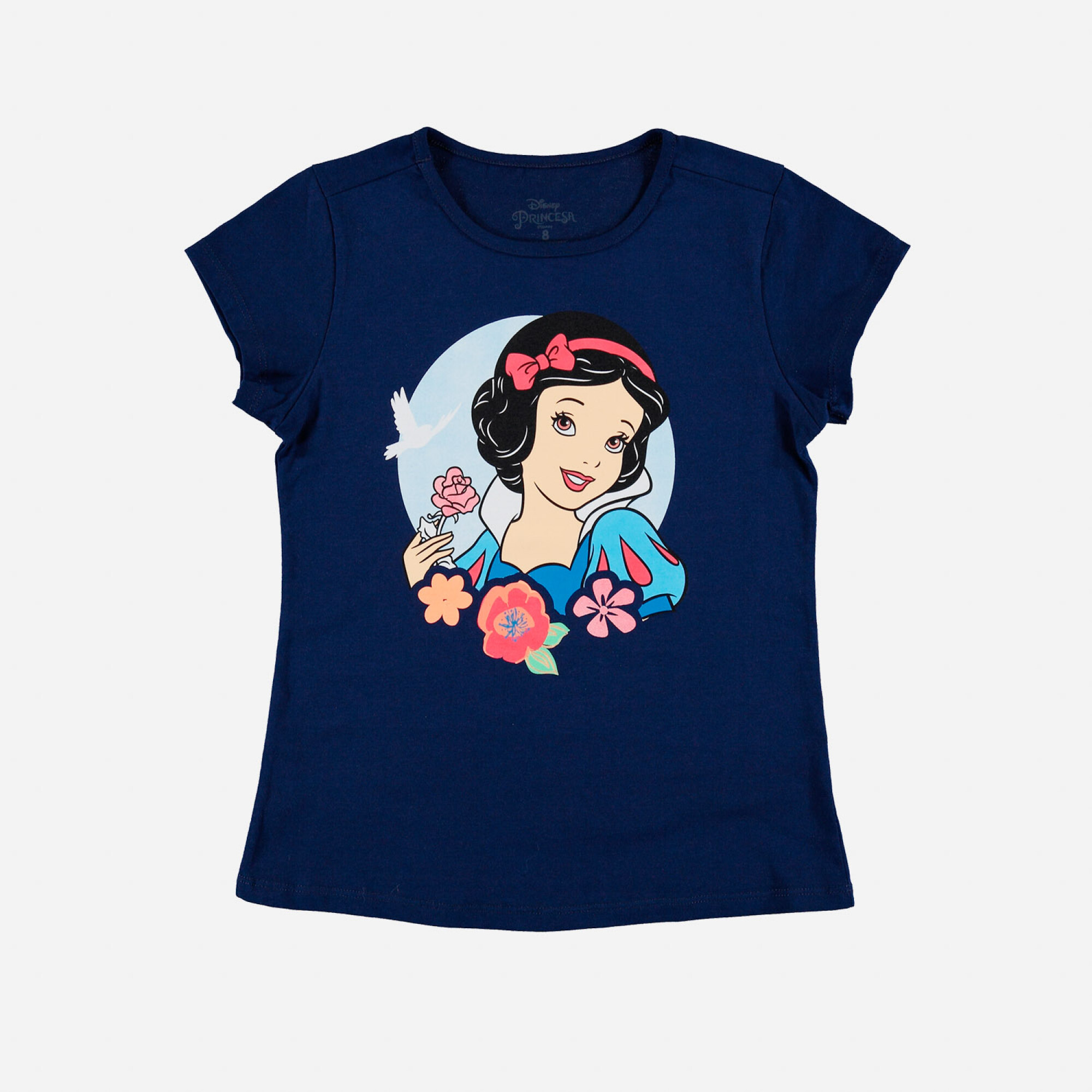 Herméticamente Suplemento Anotar T-shirt de niña Blancanieves - AZUL — Otherside