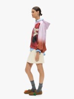 Sudadera Con Flor Estampada multicolor