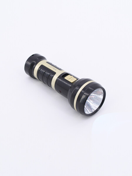 LINTERNA CON ENCHUFE NEGRO