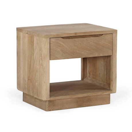 MESA DE LUZ 1C MADERA NATURAL-BEIGE ÁNGELES