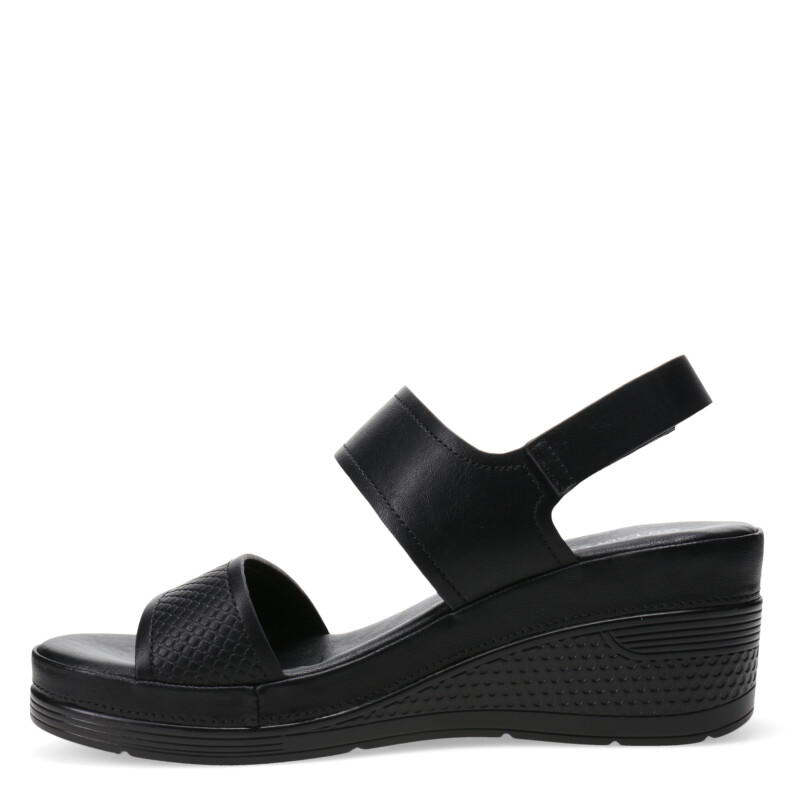 Sandalias de Mujer Lady Confort BORGER con plataforma Negro