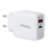 Cargador De Ular Treqa 2 Salidas Usb Y Usb Tipo-c CARGADOR TREQA TIPO C 25W CD 222 BLANCO