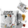 Libro texturas estimulacion animales elefante
