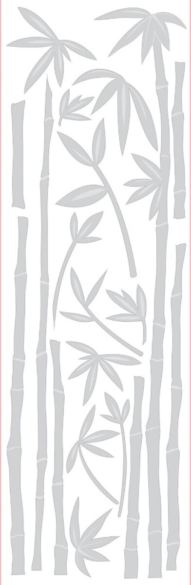 WALLPOPS ETCHED GLASS BAMBOO 