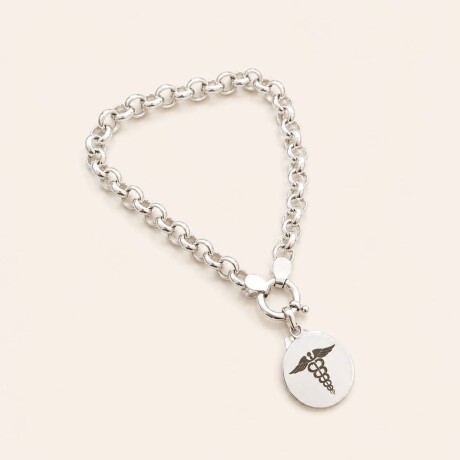Pulsera Medicina - Plata 925 Pulsera Medicina - Plata 925