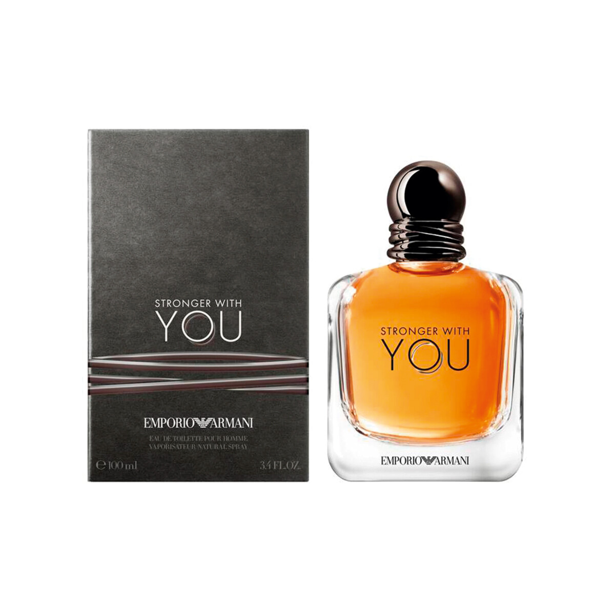 Fragancia Masculina Emporio Armani Stronger With You Edt - 100 ml 