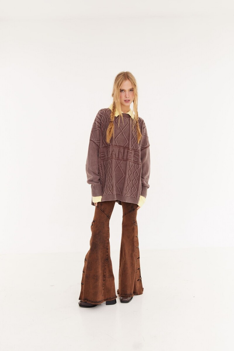 Sweater Alpine Marron