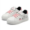 Championes Disney Bajo PU con velcro Niños STTCFW26512 Blanco-rosado