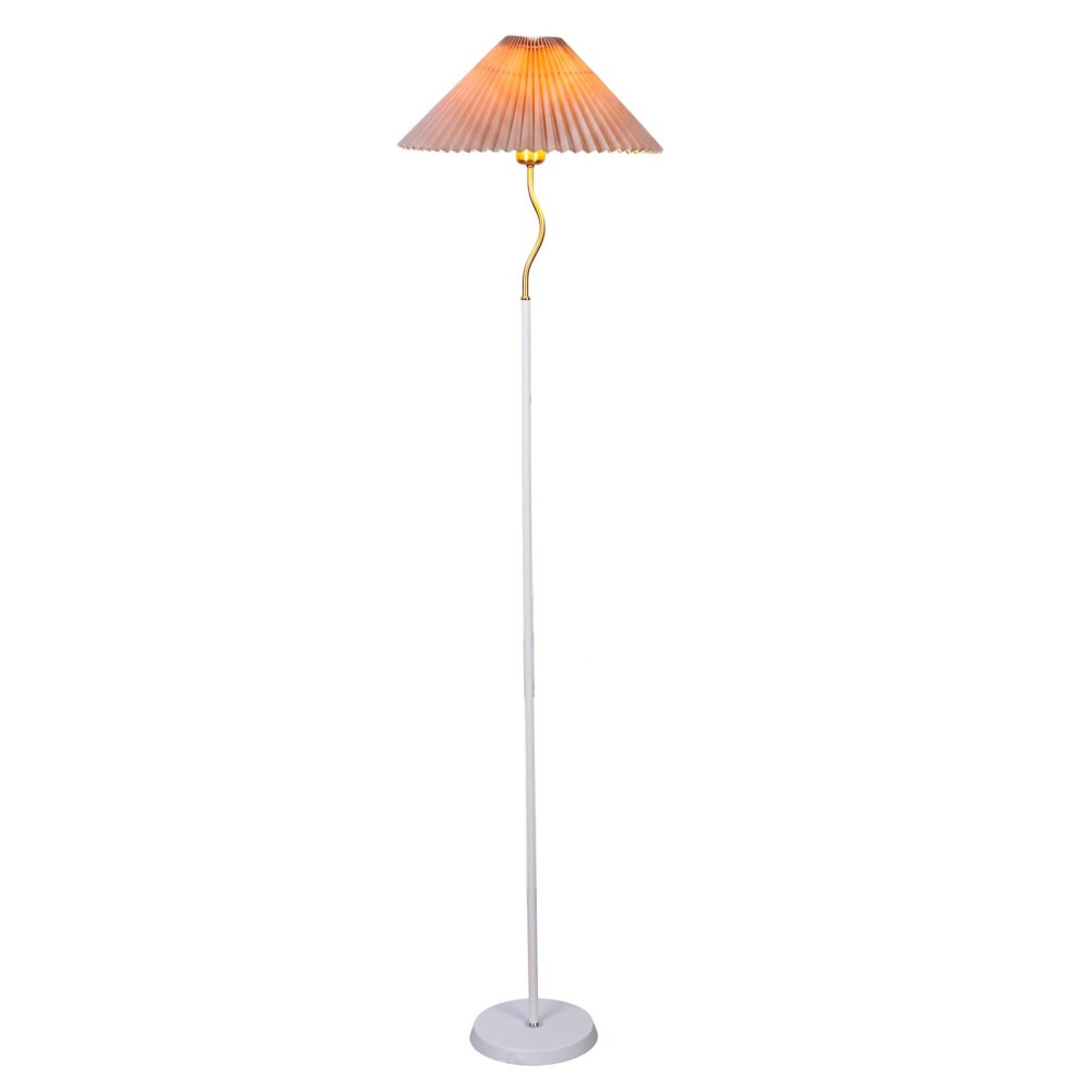 LÁMPARA DE PIE METAL BLANCO XYF8071