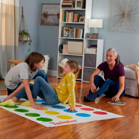 Juego Twister Hasbro Ruleta Con Base + Flecha Clásico Juego Twister Hasbro Ruleta Con Base + Flecha Clásico