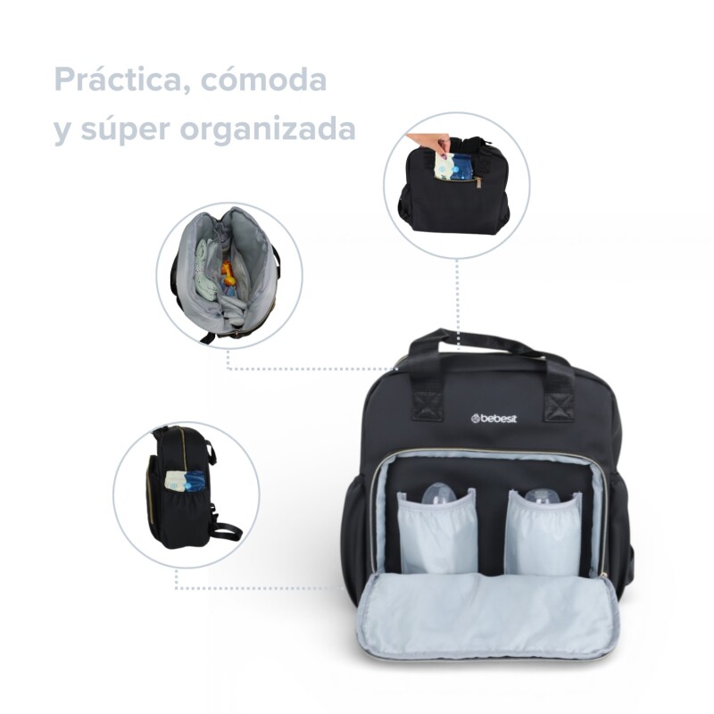 Mochila Maternal Bebesit - Negro Mochila Maternal Bebesit - Negro