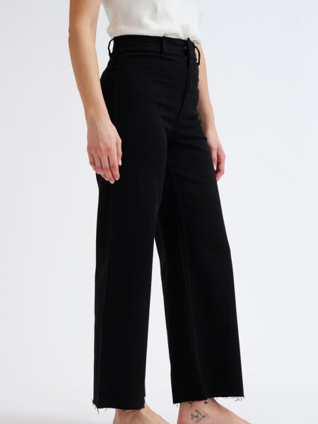 Pantalón de jean ancho Negro