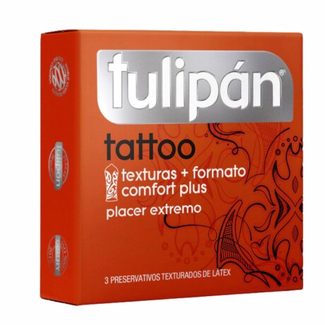 Preservativo Tulipán Tattoo Preservativo Tulipán Tattoo