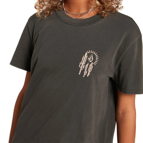 Remera Volcom Lock It Up Tee Negro