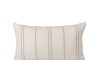 Almohadón Artesanal Tajy 30x50 cm - Pilar Crudo/Beige
