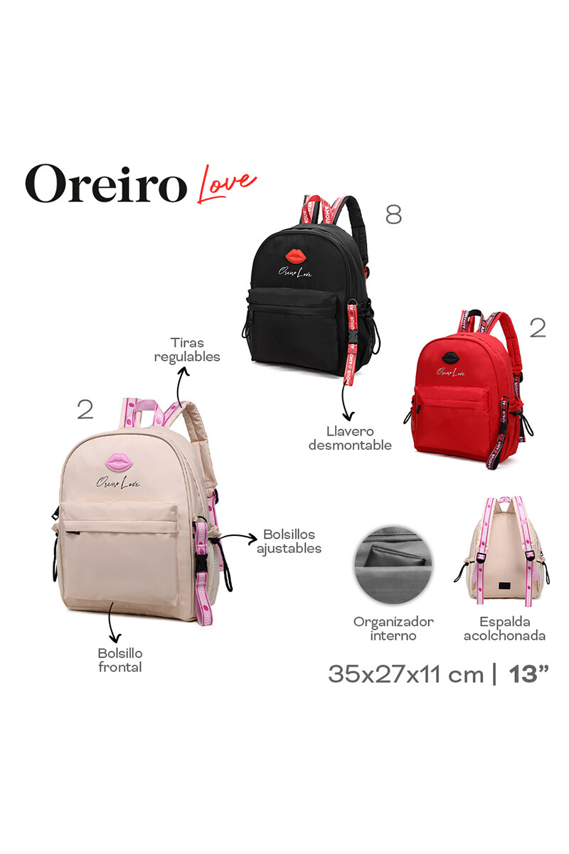 Cartera Las Oreiro Negro