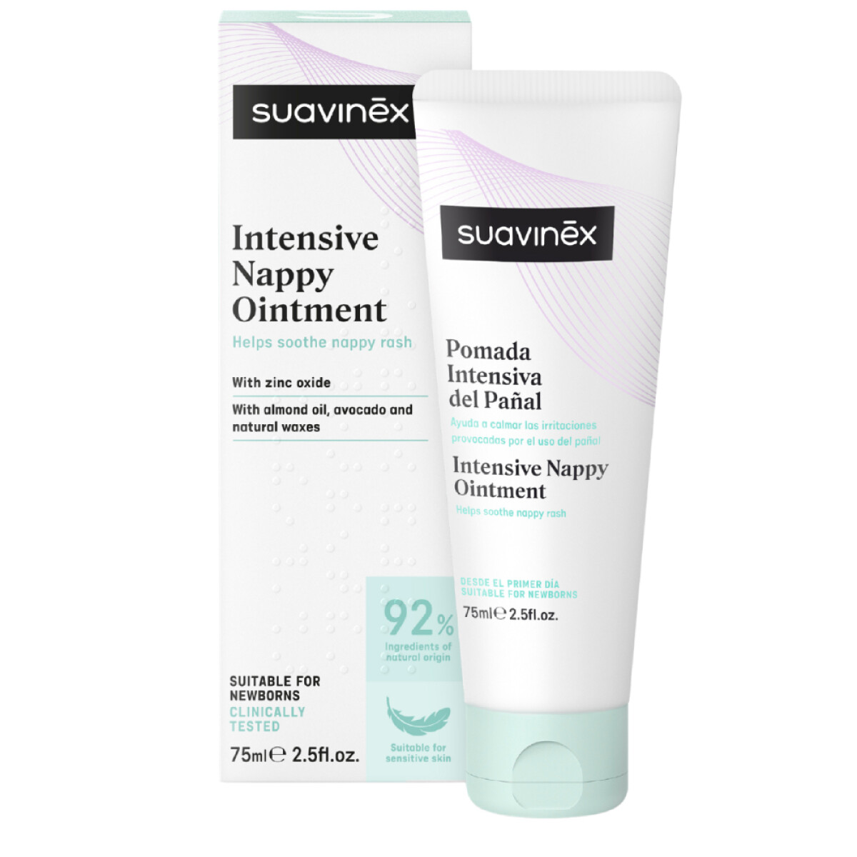 Pomada Suavinex Intensiva de Pañal 75ml 
