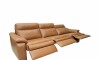 Sillón recliner 3 Cuerpos Rubi - 100% Cuero Camel