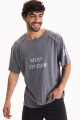 Remera Division Gris