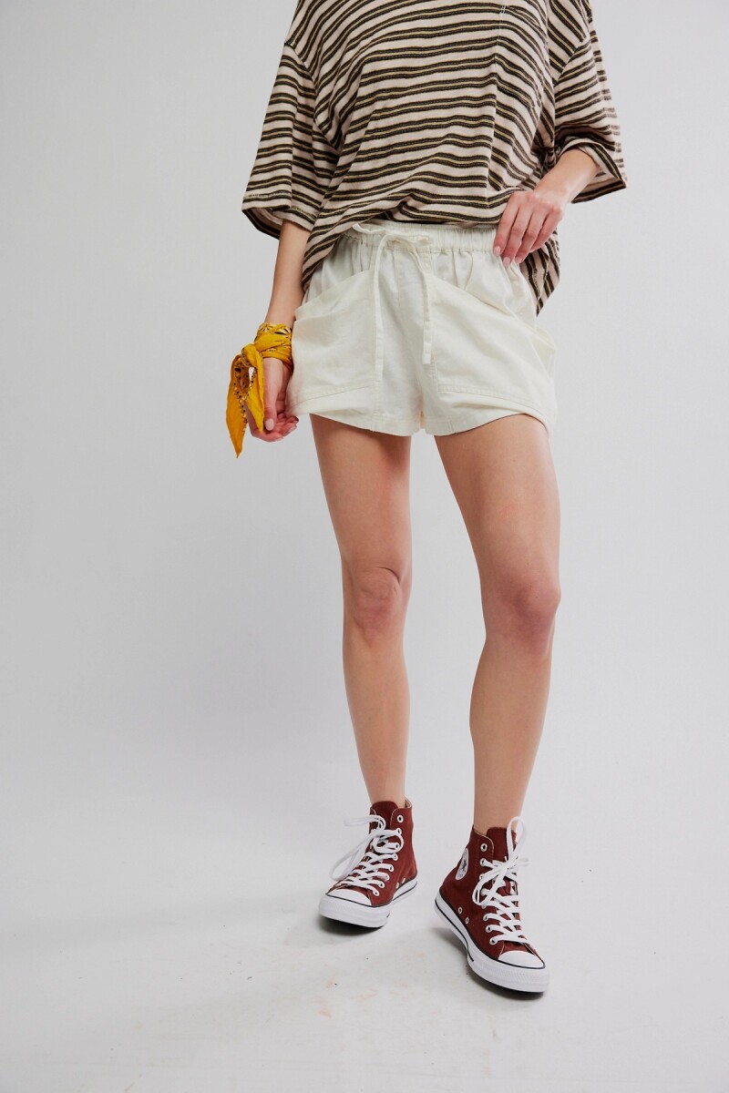 GOOD FORTUNE SHORT Blanco