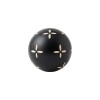 ESFERA MDF NEGRO COMB 11CM Unica