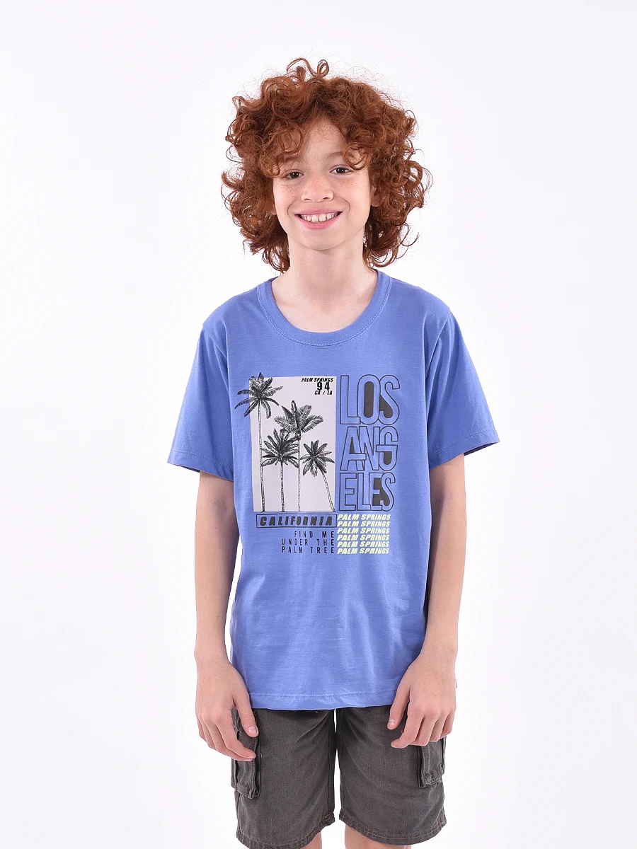 REMERA ANGELES - AZUL CLARO 