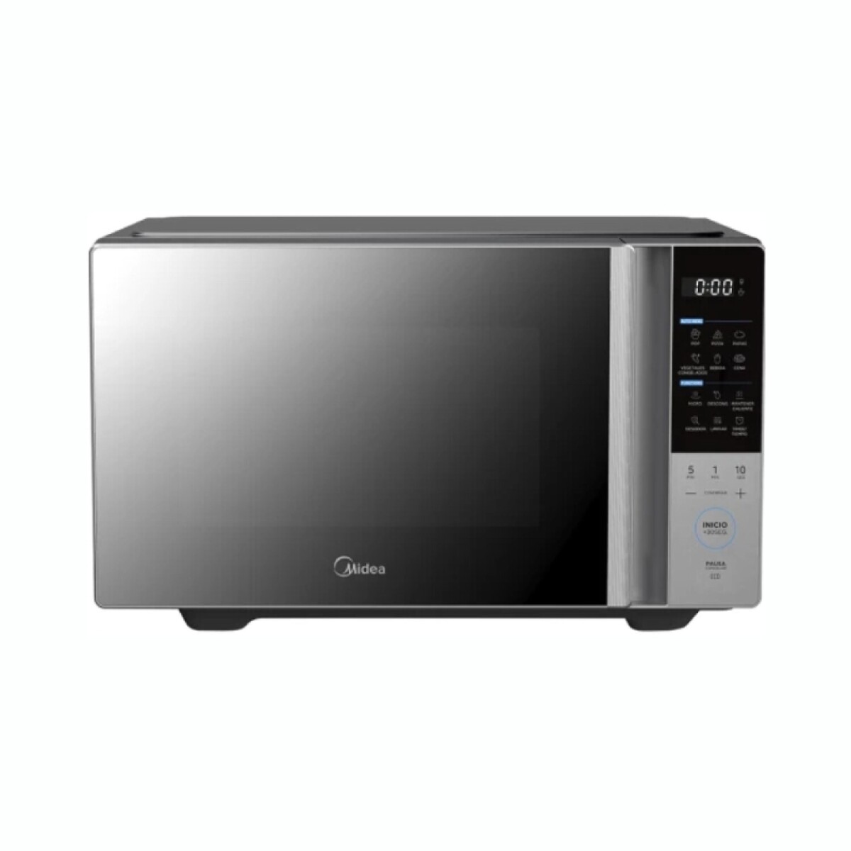 Horno Microondas 20L Midea MMO20CMO-EMPCMS - acero inoxidable 