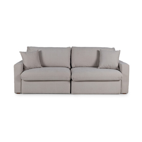 Sofá Cama Slow (Retráctil) - Tela Microfibra FX4-10 (Beige)