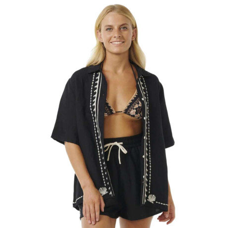 Camisa MC Rip Curl Soleil Negro