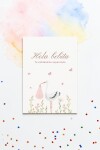 Tarjeta 10x15 baby shower DISEÑO 6