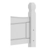 Respaldo Queen Madera Maciza 160cm - Blanco Respaldo Queen Madera Maciza 160cm - Blanco