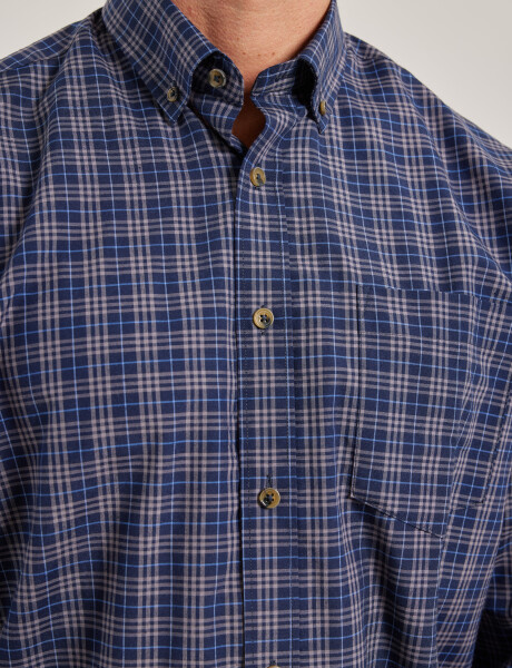 012485 CAMISA HARRINGTON URBAN Azul/azul