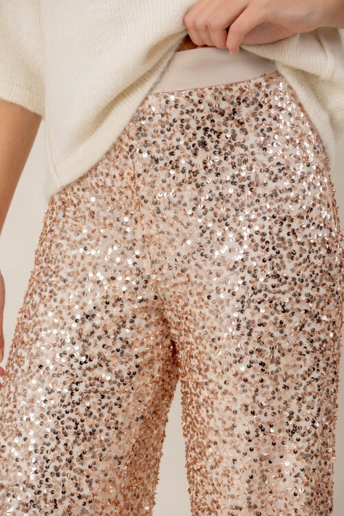 Pantalón Grace Rose Gold