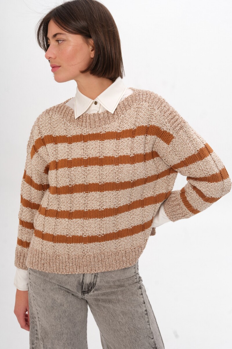 Sweater Serena Crudo/Camel