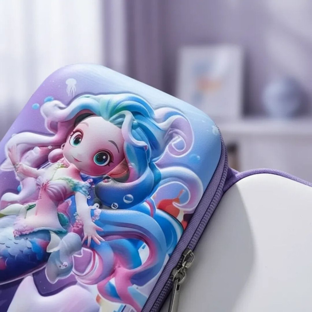 Cartuchera Con Pizarra Magica, Estampados Diferentes SIRENA