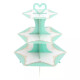 Porta Cupcake Pastel Estilo Decorado Verde Menta