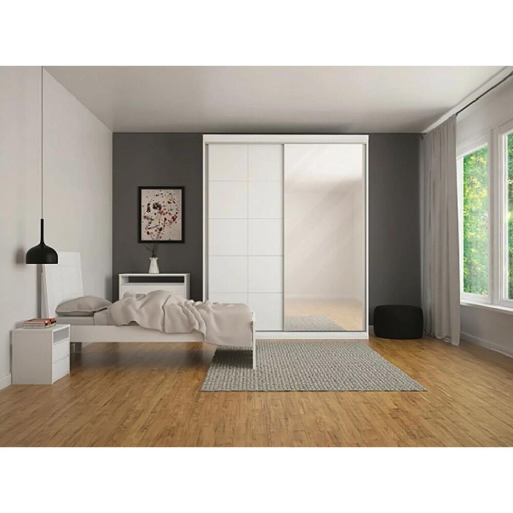 ROPERO PLACARD - 2 PUERTAS MDF SOUTH Blanco