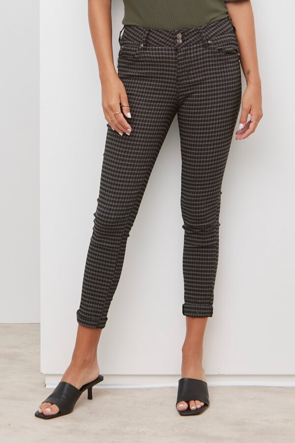 Pantalon Gales NEGRO/BLANCO