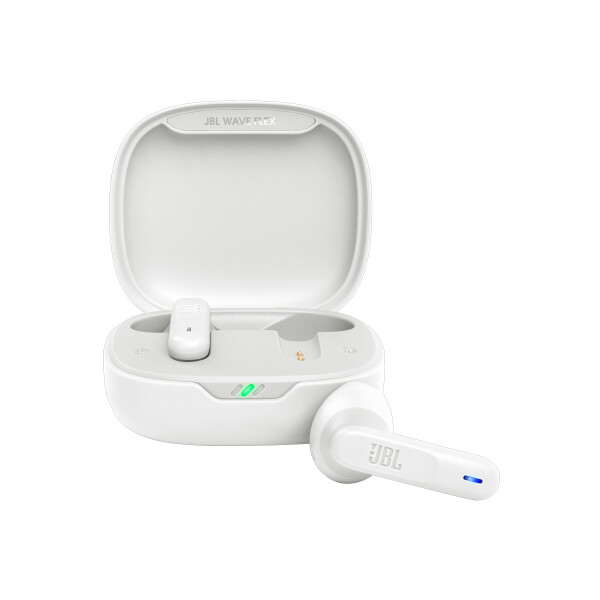 Auriculares inálambricos JBL Wave Flex color blanco Auriculares Inálambricos Jbl Wave Flex Color Blanco