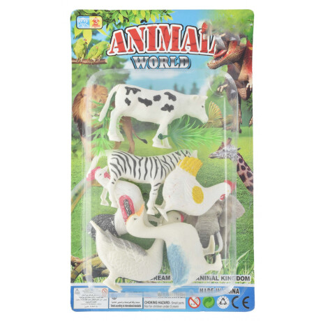 ANIMALES DE GRANJA X6UDS 585-E2-5 ANIMALES DE GRANJA X6UDS 585-E2-5