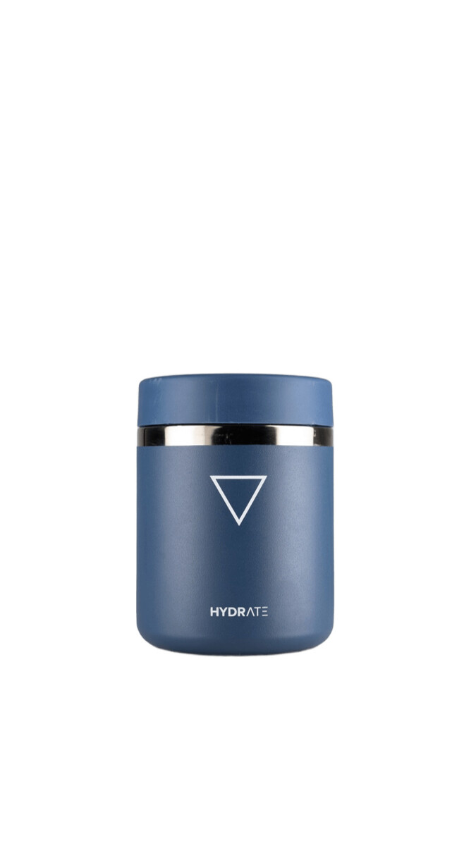 FOOD FLASK HYDRATE 830ML - AZUL 
