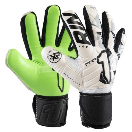 Guante Rinat Futbol Hombre Meta Tactik Gk Semi Blanco-Verde S/C