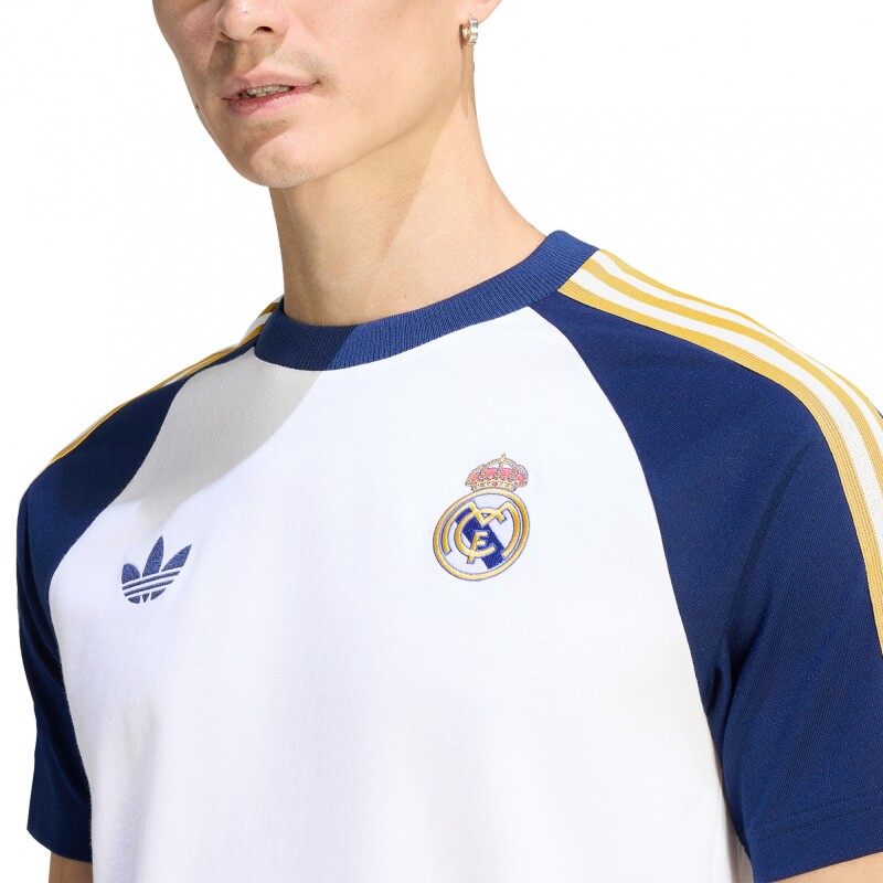 Remera adidas Originals Real Madrid WHITE/BLUE