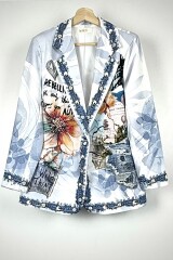 CHAQUETA NEO FLOR JEAN