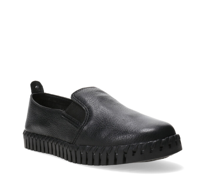 Zapato liso Preto