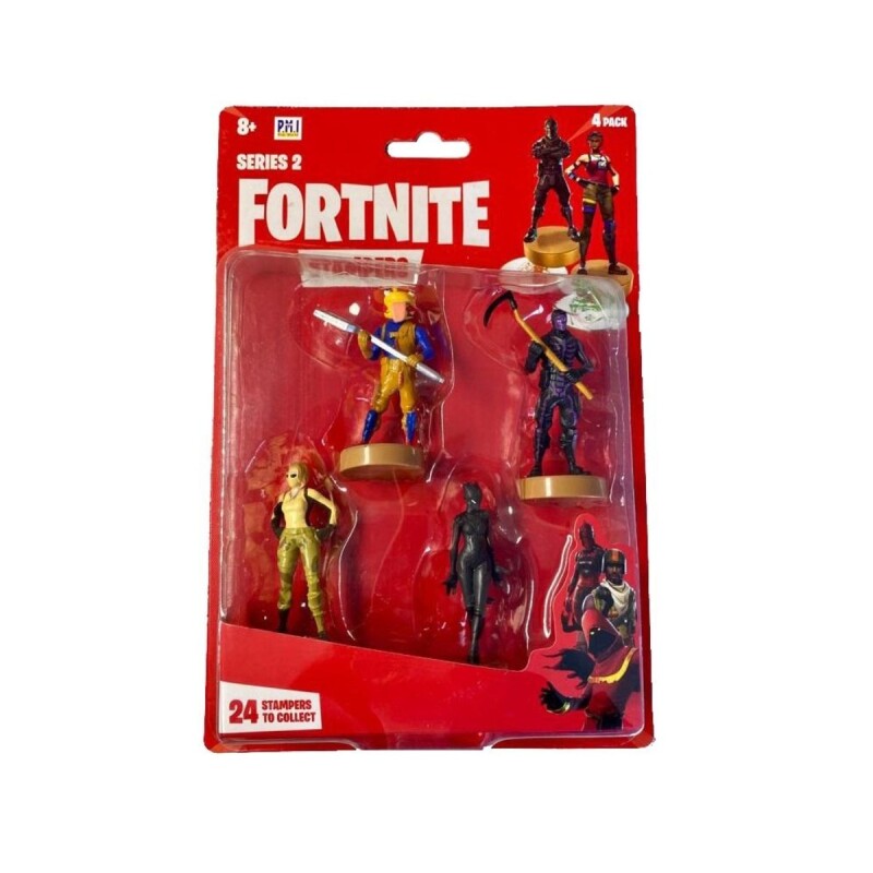 FORTNITE PACK DE 4 FIGURAS COLECCIONABLES FORTNITE PACK DE 4 FIGURAS COLECCIONABLES